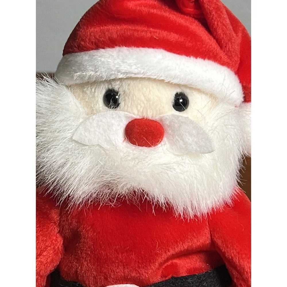 Vintage Mint Condition TY Beanie Baby - Santa 1998 Christmas Soft Plush With Tag